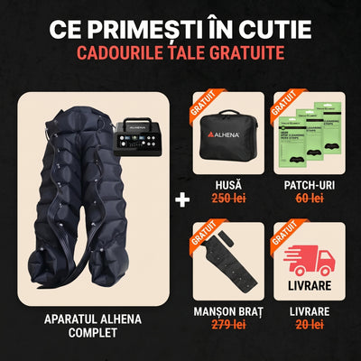 Alhena™ PRO — Aparat Premium de Masaj și Relaxare | 48% Discount + 4 Cadouri